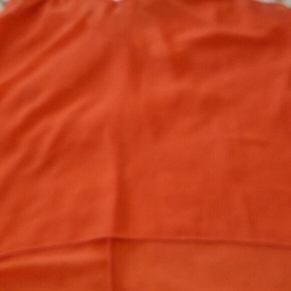 A'gaci Women's Orange Sleeveless top - Picture 6 of 9